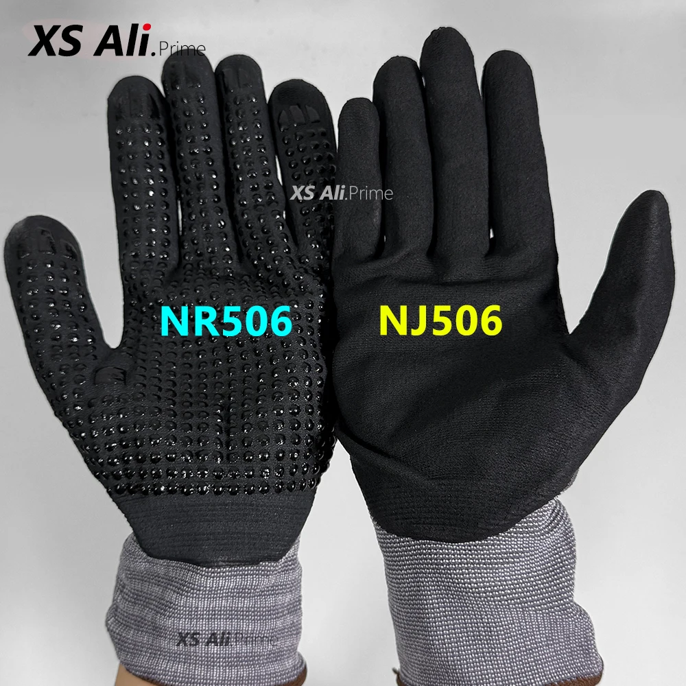 1/10 pares de guantes de nitri - Nitrile Mechanic Glove reseña y precio