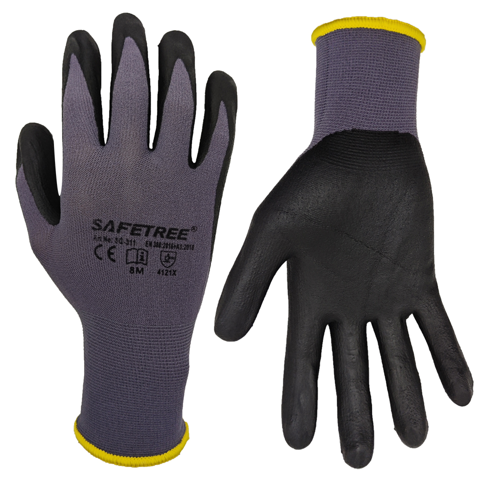 SAFETREE 10 pares de guantes d - Nitrile Mechanic Glove reseña y precio
