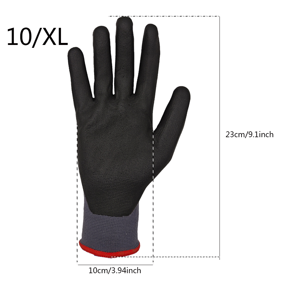 SAFETREE 10 pares de guantes d - Nitrile Mechanic Glove reseña y precio
