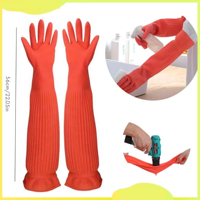 Guantes de limpieza de goma ex - Dish Glove Rubber reseña y precio