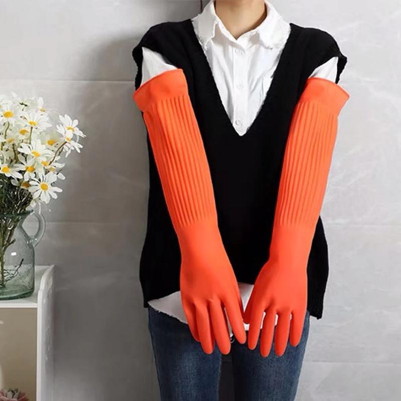 Guantes de limpieza de goma ex - Dish Glove Rubber reseña y precio