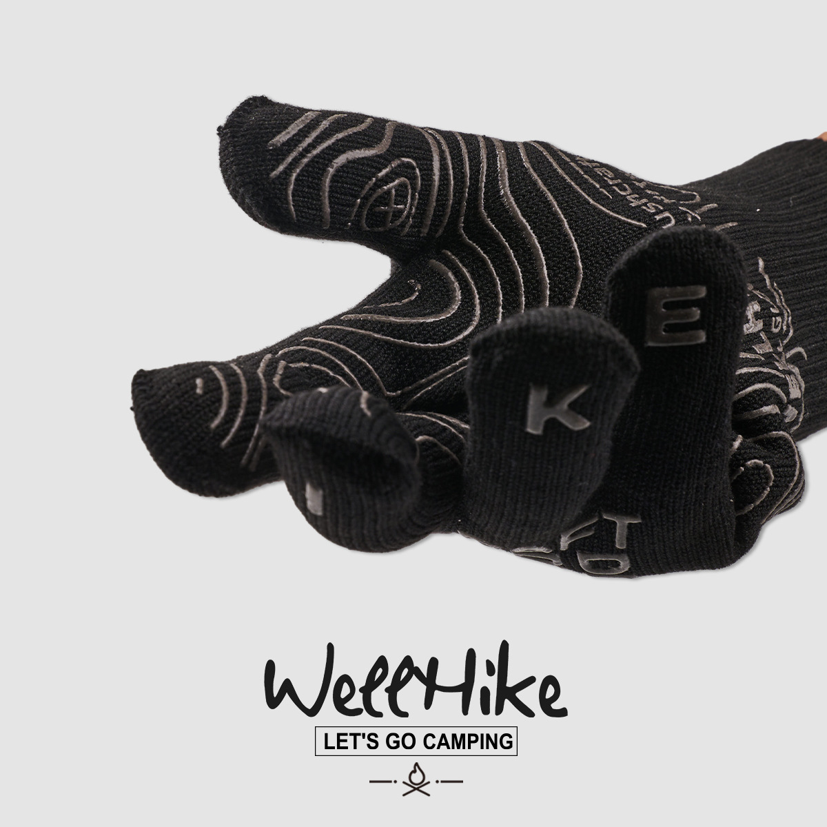 Guantes de acampada resistente - Oven Mitt Silicone reseña y precio