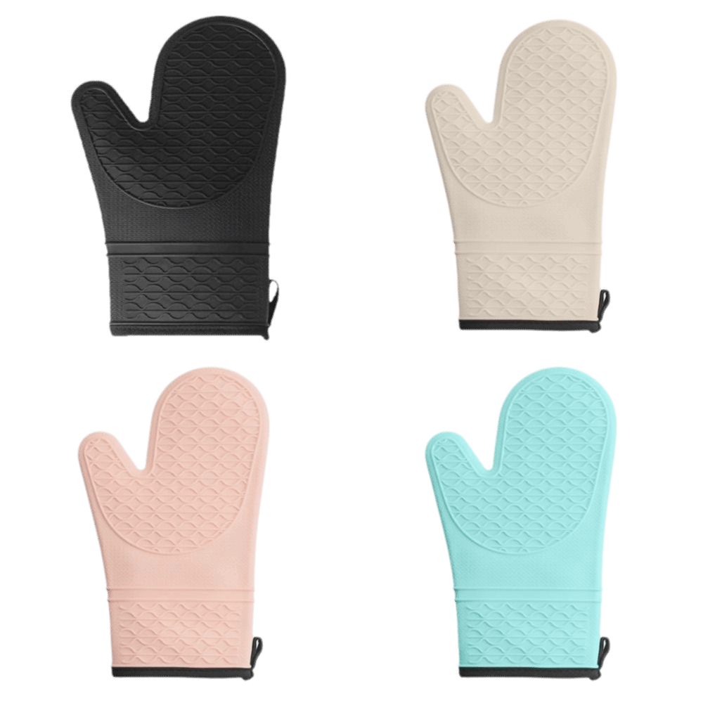 Manoplas de silicona de grado  - Oven Mitt Silicone reseña y precio